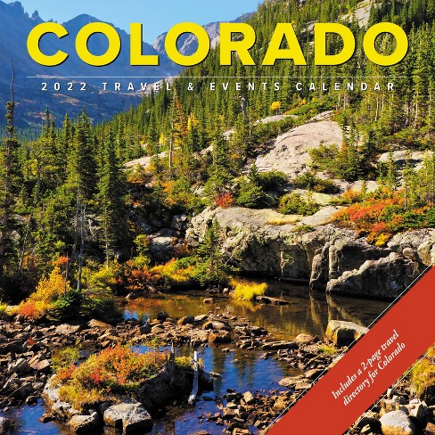 2022 Wall Calendar Colorado - Willow Creek Press : Target