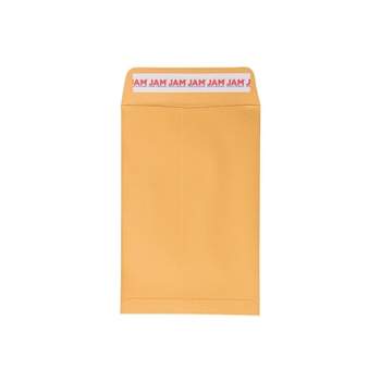 JAM Paper Open End Catalog Envelopes w/Peel and Seal Closure 6"x9" Manila 13034199C