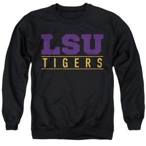 Men's LSU Between The Lines Crewneck Sweatshirt - 1 of 4