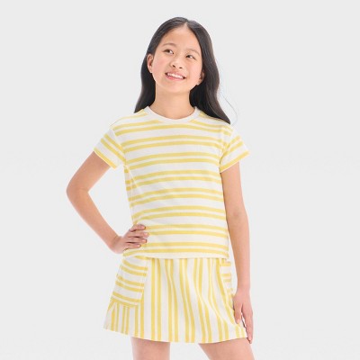 Girls' Short Sleeve Terry Top - Cat & Jack™