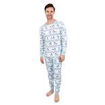 Leveret Mens Two Piece Cotton Christmas Pajamas