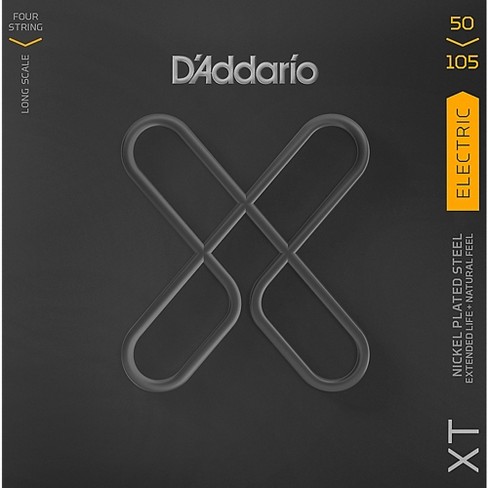 D'Addario XT Electric Bass Coated Nickel, Medium Long Scale, 50-105 - image 1 of 2