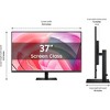 Samsung ViewFinity S7 (S70D) 37" 4K UHD 2160p 60Hz 5ms 16:9 HDR10 Monitor - 2 of 4