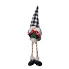 Transpac Polyester 24.75 in. Multicolor Harvest Plush Gnome Sitter with Interchangeable Icons Set of 3 - 4 of 4