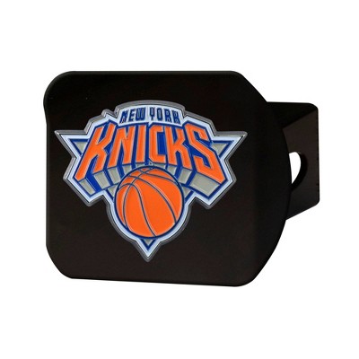 NBA New York Knicks Metal Emblem Hitch Cover - Black