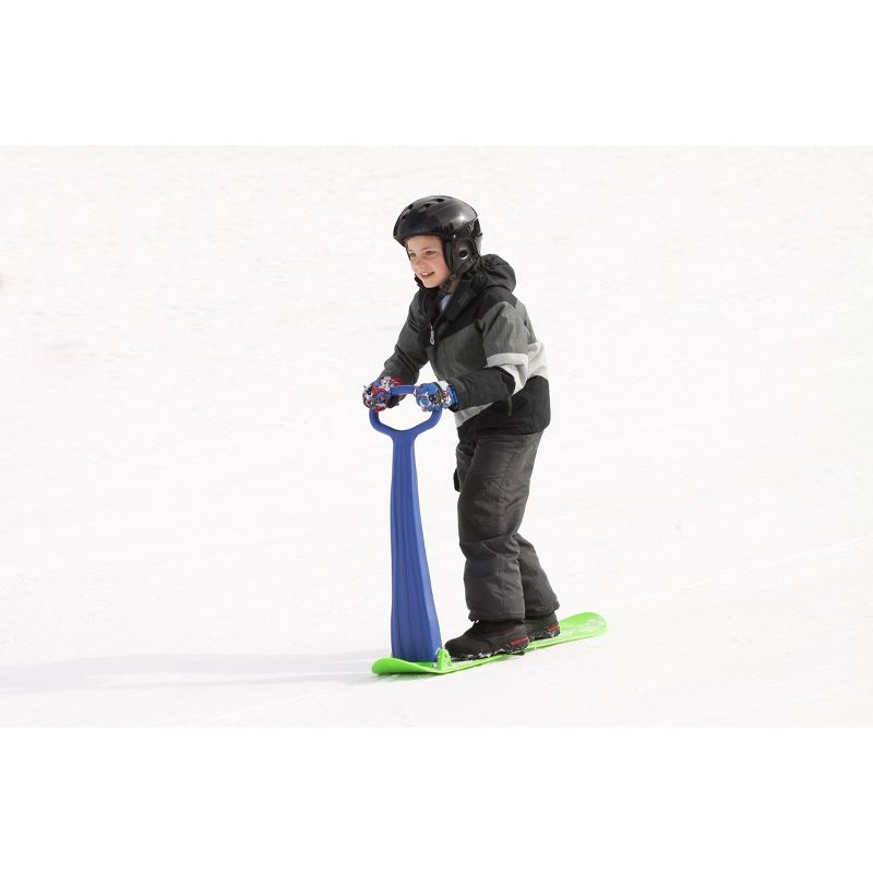 Airhead Scoot Snow Scooter - Blue/Lime, 3 of 8