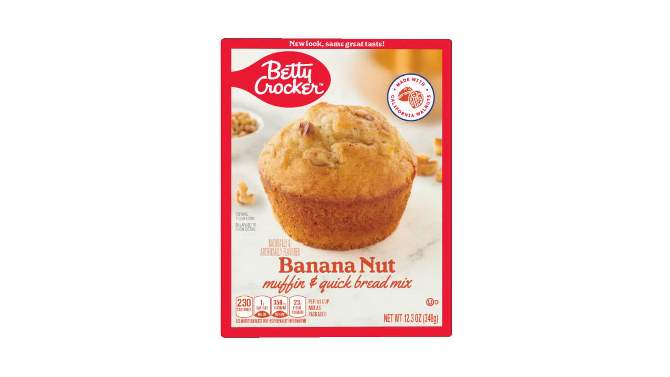 Betty Crocker Banana Nut Muffin Mix - 12.3oz, 2 of 14, play video