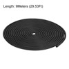Unique Bargains Solid Foam Rubber Round Soundproof DIY Weather Seal Strip - 3 of 4
