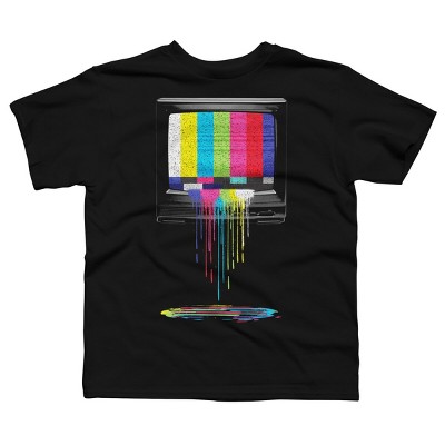 Boy's Design By Humans Retro TV By clingcling T-Shirt