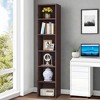 Kumasinova Modern 6-Tier Cube Bookshelf with Storage,Display Shelves Bookcases,Tall Bookshelf for Living Room,Bedroom,Office,Kitchen,Bathroom - 4 of 4
