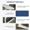 PAGED Beach Chairs Foldable Outdoor Chaise Lounge Chair with Pillow, Aluminum Frame for Camping, Beach, Picnics, Deck, Pool - 4 of 4