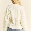 Women's Chunky Ribbon Sweater - DAVI & DANI - 3 of 4