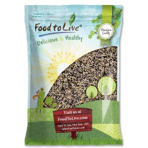 Everything Bagel Seasoning – A Blend of White and Black Sesame Seeds with Minced Garlic, Onion, and Himalayan Pink Salt Flakes. - 1 of 4