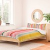 Deny Designs 3pc Full/Queen 83 Oranges Too Cool to Hang But Here I Am Duvet and Sham Set - 2 of 4