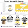 Big Dot of Happiness NYC Cityscape DIY New York City Party Clear Goodie Favor Bag Labels Candy Bags with Toppers Set of 24 - 3 of 4
