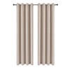 Kate Aurora Hotel Chic 2 Pack Light Filtering Grommet Top Window Curtains - 2 of 4
