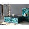 Marbled Jewelry Box, Jewelry Cabinet, Jewelry Box For Women-Cuddlewood - 4 of 4
