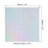 Unique Bargains Scrapbook Poster DIY Reflective Metallic Mirror Cardstock - 2 of 4