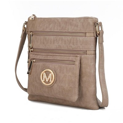 MKF Collection Jessy M Signature Handbag Vegan Leather Women’s Crossbody Bag by Mia K