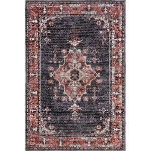 Nuloom Wild Orchid Pet Friendly Machine Washable Area Rug - 1 of 4