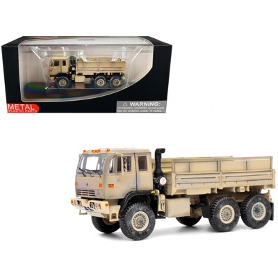 M1083 MTV (Medium Tactical Vehicle) Standard Cargo Truck Desert Camouflage "US Army" 1/72 Diecast Model by Panzerkampf