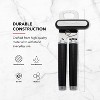 Multifunction Can Opener and Bottle Opener Easy to Use, Razor Sharp Stainless Steel Cutting Wheel, Soft Ergonomic Handles - 4 of 4