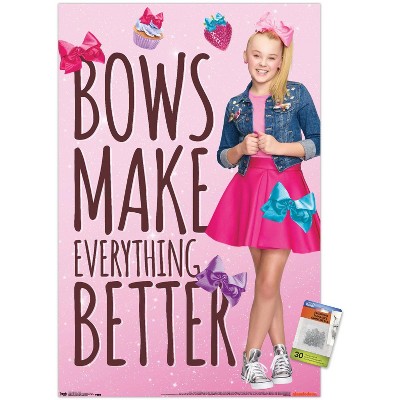 Trends International JoJo Siwa - Bows Unframed Wall Poster Prints