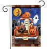 Briarwood Lane Halloween Garden Flag 12x18 For Outdoor Haunted Pickup For Halloween Garden Flag Flags For Outside - 2 of 4