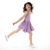 Mightly Girls Fair Trade Organic Cotton Solid Sleeveless Twirl Dress - 2 of 2