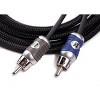 Kicker (2) 46QI23 Q-Series 2-Channel RCA Interconnects, 3.0 Meter Bundle - 3 of 4