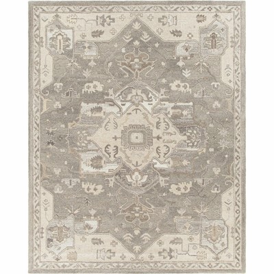 Hauteloom Broomfield 1196 Hand Tufted Taupe Wool Rug