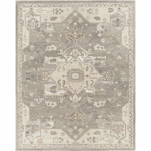 Hauteloom Rectangle Area Rug  Charcoal - 1 of 4