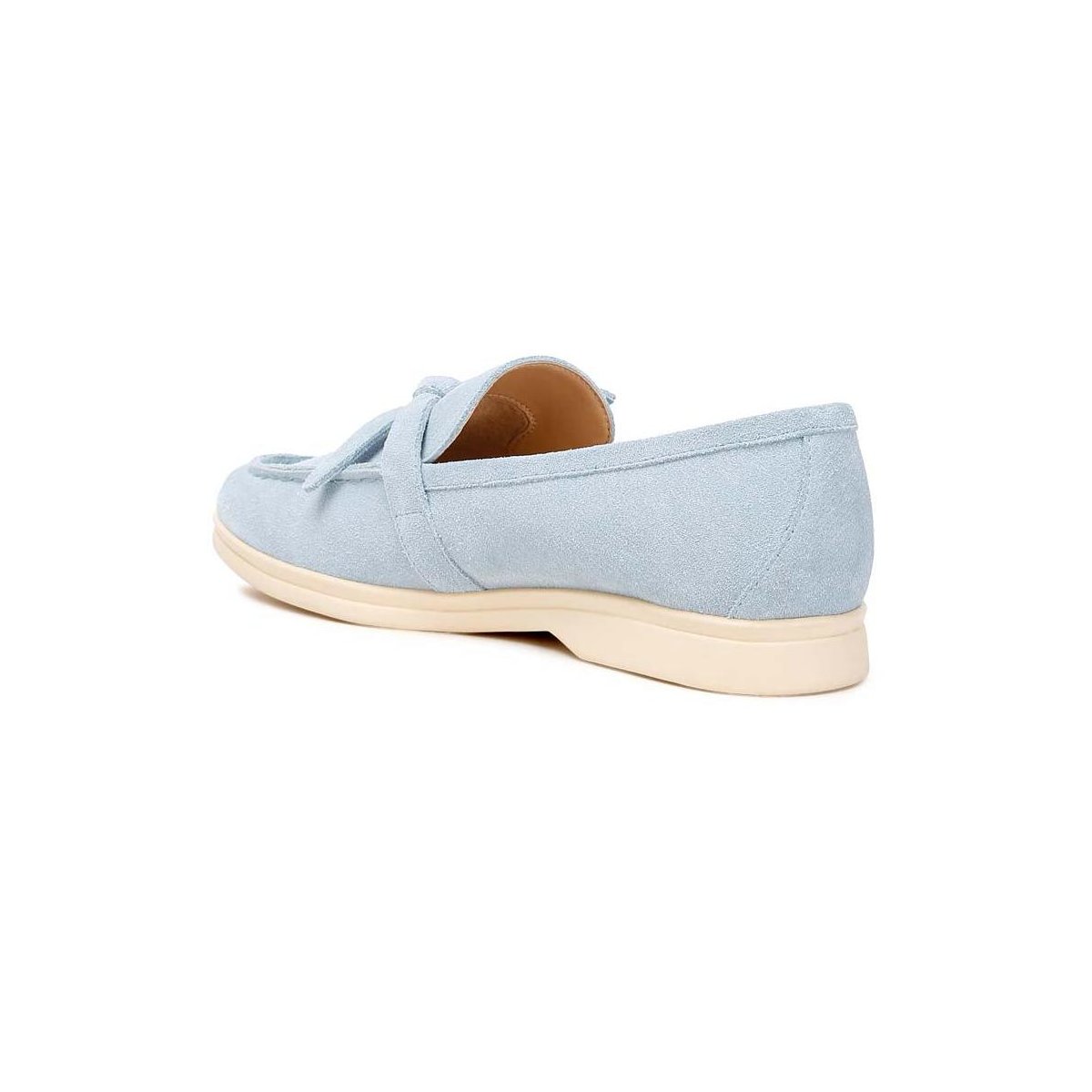 Женские туфли Rag & Co Womens Nautica Suede Knot Detailed s Loafers 7 — фото 4