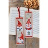 Vervaco Counted Cross Stitch Bookmark Kit 2.4x8 2/pkg-blue Feathers (14  Count) : Target