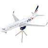 Boeing 737-800 Commercial Aircraft "Regional Express Rex Airlines" White w/Striped Tail 1/200 Diecast Model Airplane GeminiJets - 2 of 3