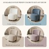 Modern Low Back Accent Chair, Upholstered Armless Living Room Chairs,white-Christopher Knight Home - 3 of 4