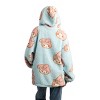 My Melody Oversized Faux Shearling Zip-Front Hoodie - 4 of 4