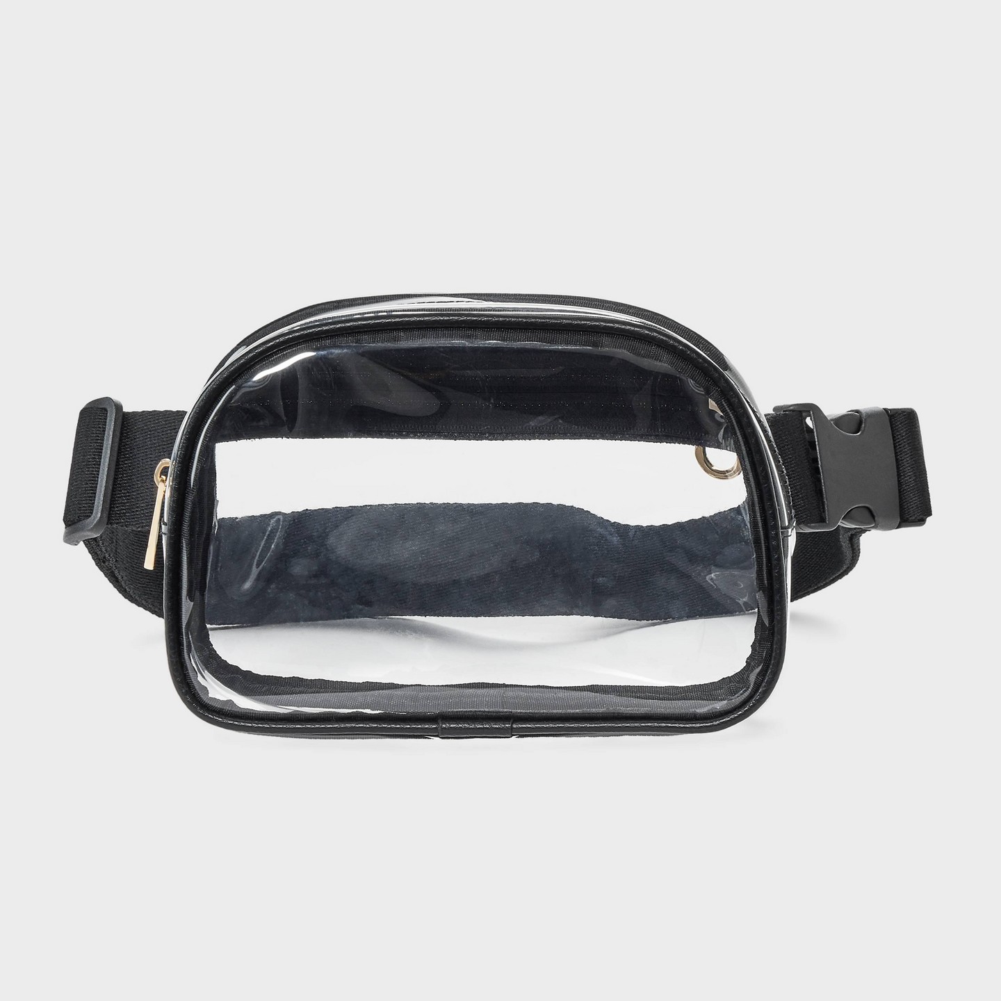 Прозрачная поясная сумка для стадиона Universal Thread Essential Belt, Clear/Black — фото 1