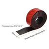 Unique Bargains Solid Rubber Adhesive DIY Gasket Crafts Protection Seal Strips - 2 of 4