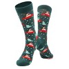 Christmas Tree on a Car Socks from the Sock Panda (Men's or Women's Sizes) - Great for Christmas Time - 3 of 4