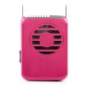 O2COOL 2pk Deluxe Necklace Fans Pink: Portable Personal Handheld Battery-Operated Matte Finish - 3 of 4