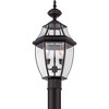 Quoizel Lighting Newbury 2 - Light Post Light in  Mystic Black - 2 of 4