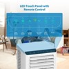 8000BTU Portable Air Conditioners with Remote Control and 24H Timer, 3 IN 1 Low Noise Portable AC Unit with Dehumidifier and Fan, up to 350Sq. Ft. - 4 of 4