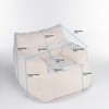 UPHA 010-Soft Velvet Fabric Bean Bag Chair Filled With Memory Sponge - 3 of 4