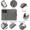 BEAFUP RFID Blocking Passport Wallet for Women - Slim Travel & Daily Use Card Holder with Multiple Slots, Vegan Leather - 4 of 4