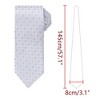 INSPIRE CHIC Men's Polka Dots Classic Pocket Square Tie Sets - 2 of 4