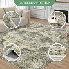 Entryway Runner Rug, Washable Ultra-Thin Non-Slip Vintage Farmhouse Accent Carpet, Indoor Floor Mat for Hallway,Kitchen,Bathroom,Laundry - 3 of 4