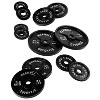 Sapphtopaz Olympic Cast Iron Weight Plates for Barbell, 2-Inch Barbell Plates for Weightlifting and Strength Training in Home & Gym - 4 of 4