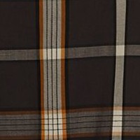 252 - charcoal / orange / white