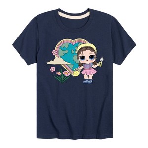 Boys' - LOL Surprise! - Grow Gurrl Heart Earth Short Sleeve Graphic T-Shirt - 1 of 4